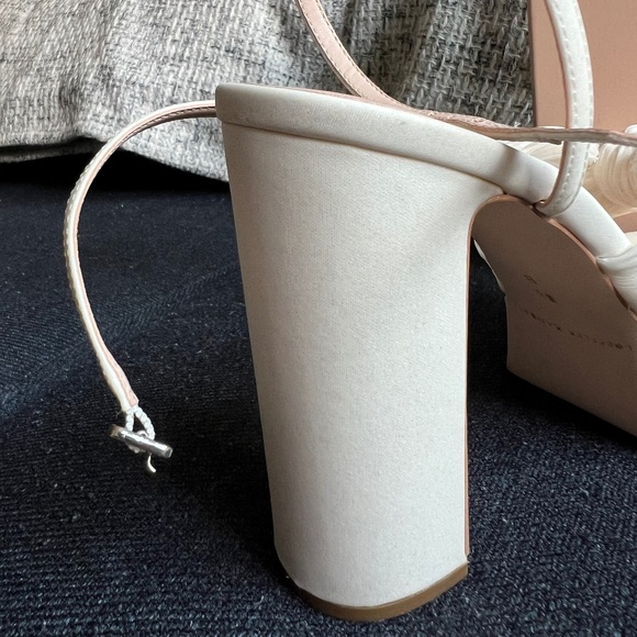 Loeffler Randall White Platform Sandals - Picture 9 of 15